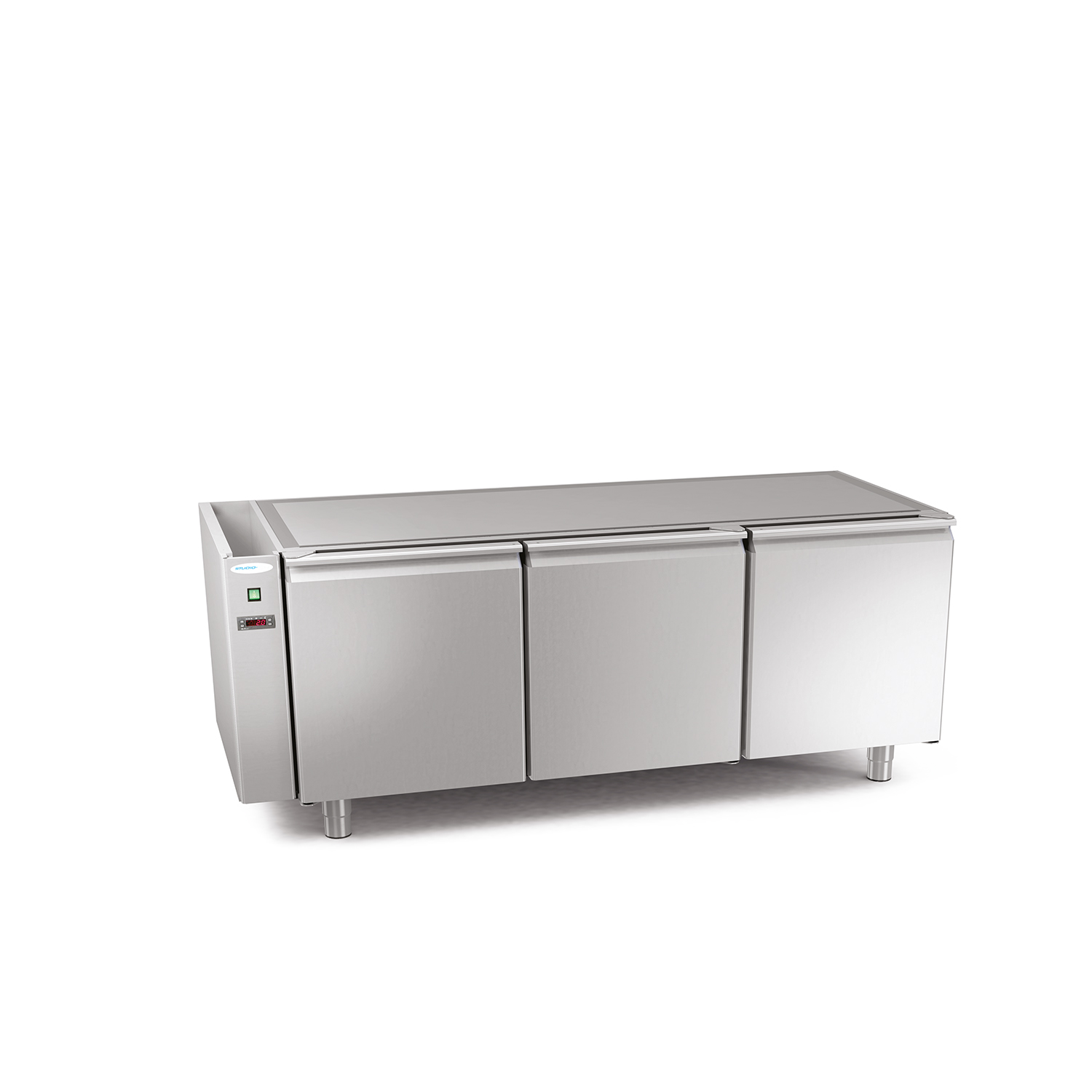 Kühltisch DAIQUIRI CONCEPT, B 1638 x T 700 x H 760 mm, mit 3 Kühlfächer, zentralgekühlt