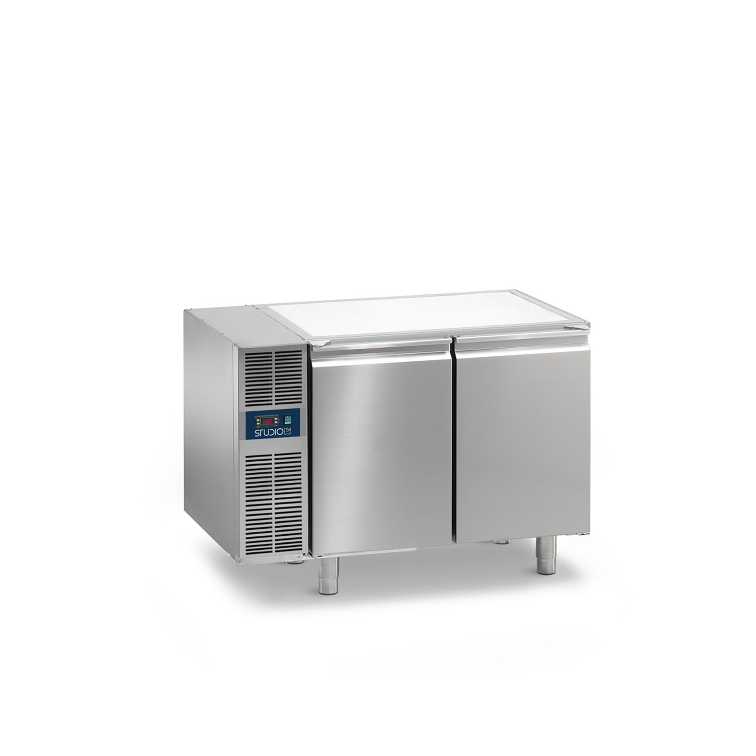 Kühltisch DAIQUIRI SMART Basic Line, B 1140  x T 600 x H 810 mm, 2 Kühlfächer, ohne Arbeitsplatte