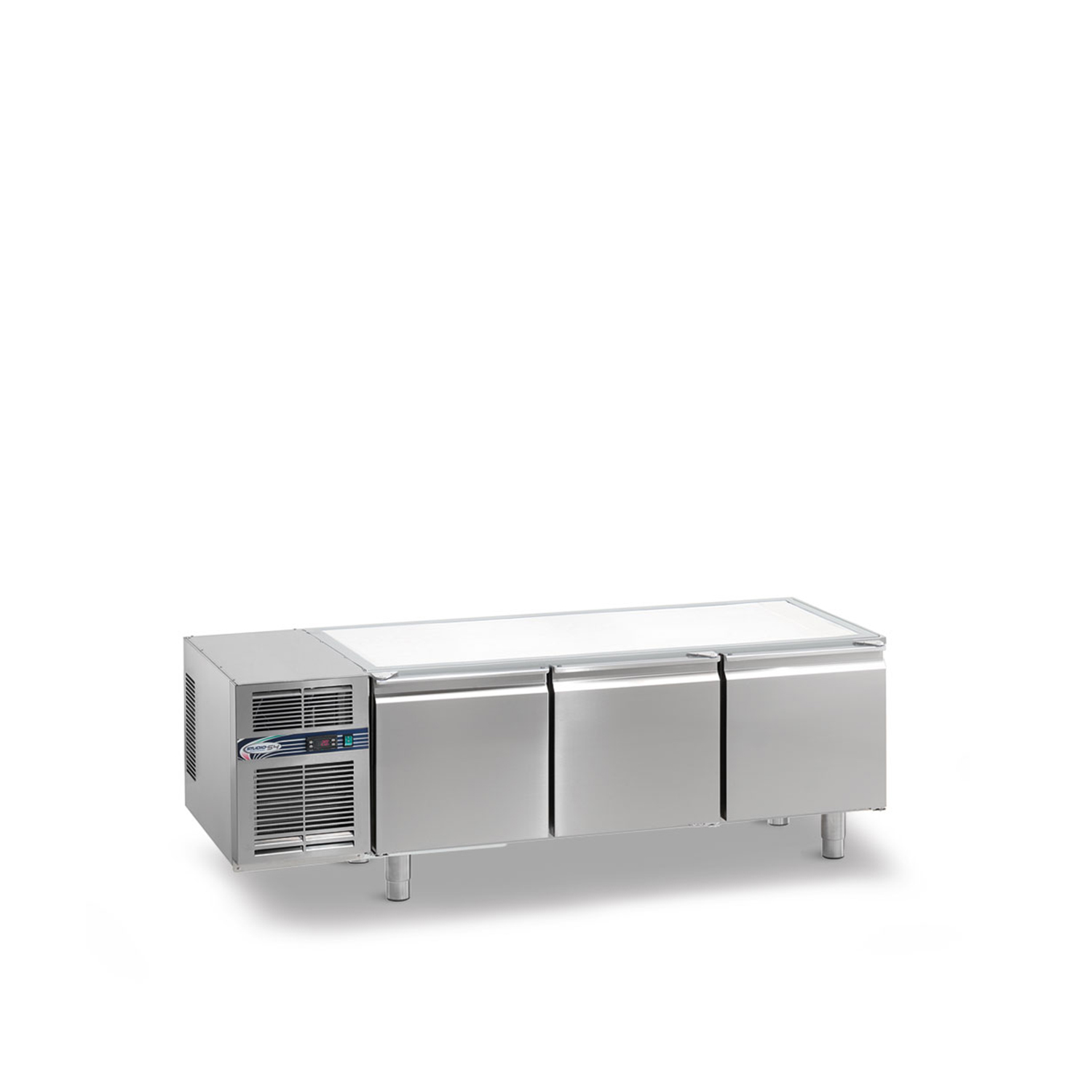 Kühltisch DAIQUIRI Top Line H450 GN 1/1, B 1740  x T 700 x H 600 mm, 3 Kühlfächer, ohne Arbeitsplatte