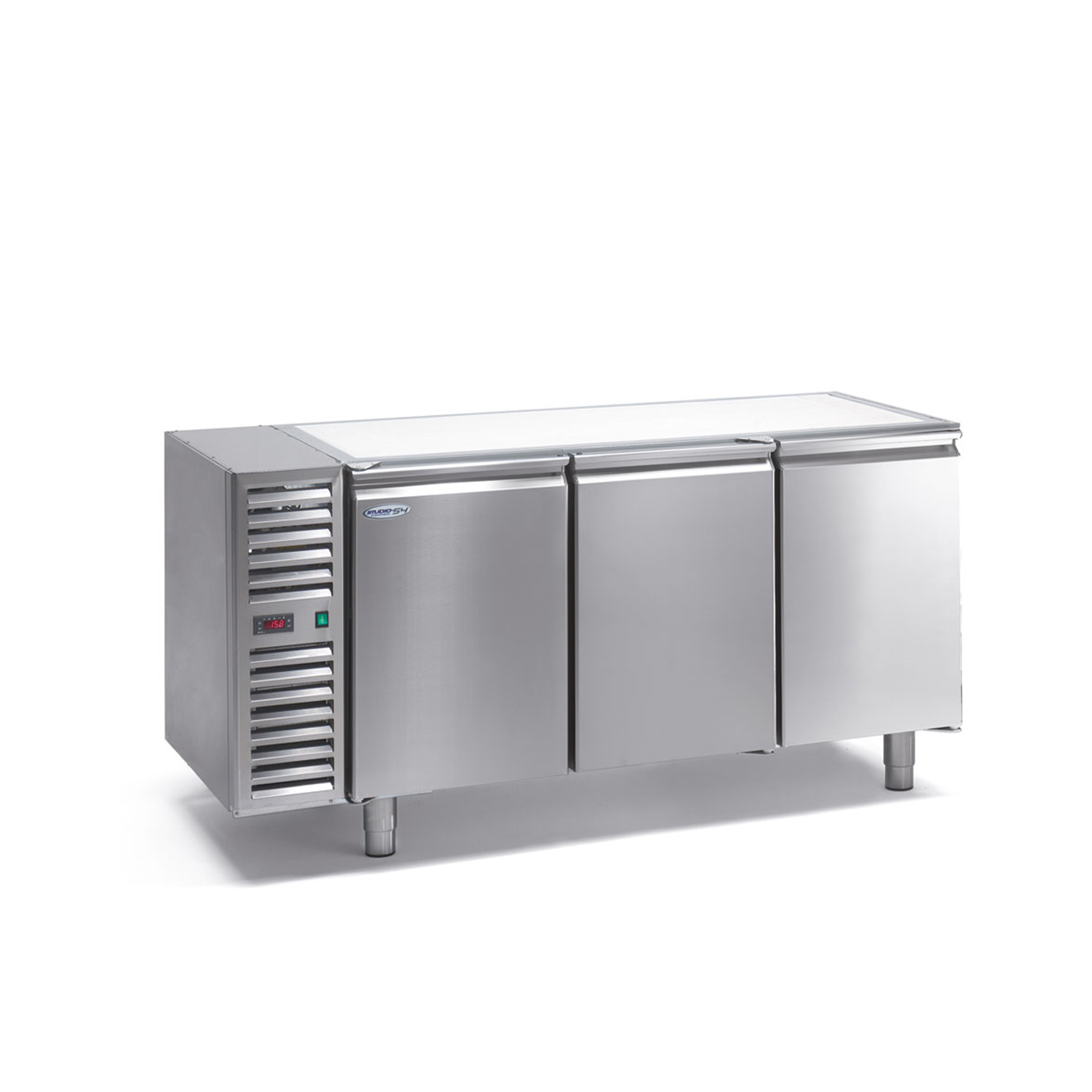 Kühltisch DAIQUIRI SMART Basic Line, B 1738  x T 550 x H 910 mm, 3 Kühlfächer, ohne Arbeitsplatte