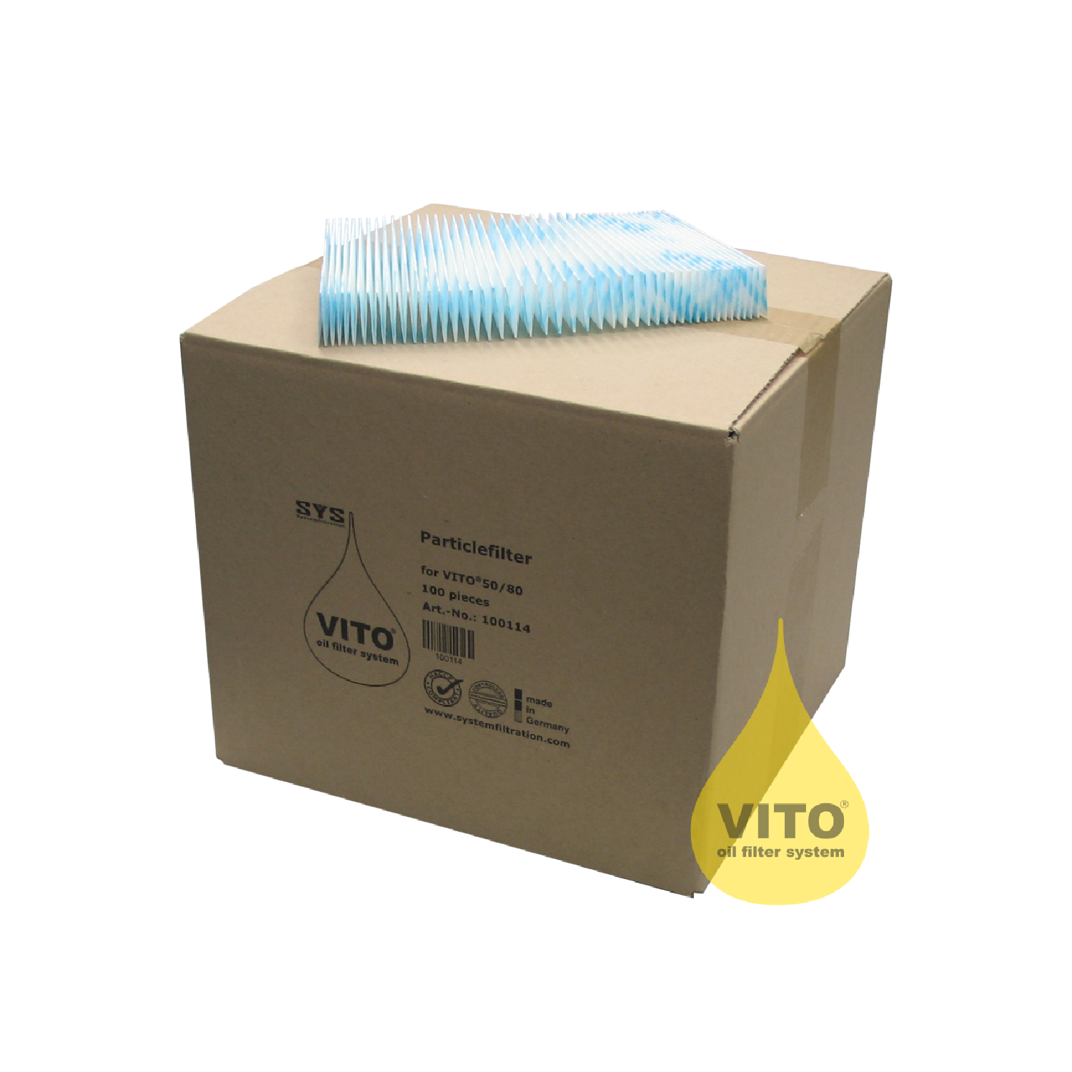 VITO Ersatzfilter für VITO 50 und VITO 80