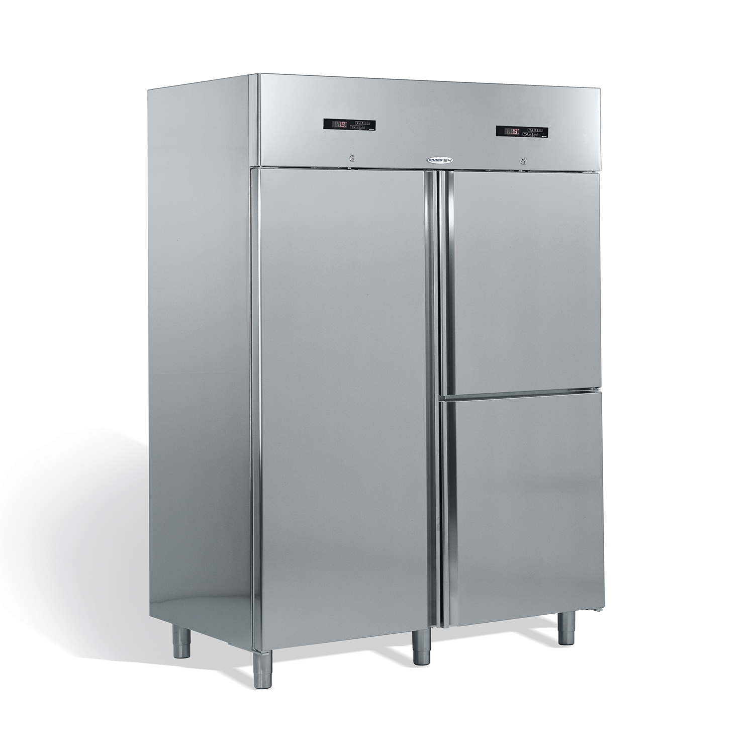 Gastro-Kombi-Kühlschrank dreitürig mit zwei Temperaturzonen OASIS TOP LINE 1400 Liter