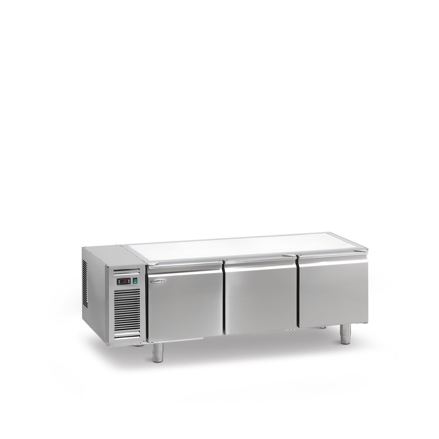Kühltisch DAIQUIRI Top Line GREEN SMART H450 GN 1/1, B 1620  x T 700 x H 600 mm, 3 Kühlfächer, ohne Arbeitsplatte